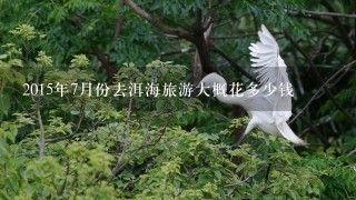 2015年7月份去洱海旅游大概花多少钱