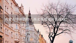 内蒙古呼和浩特：西北风情旅游全攻略2