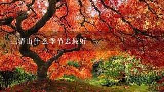 三清山什么季节去最好