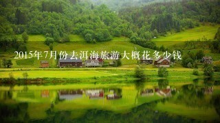 2015年7月份去洱海旅游大概花多少钱