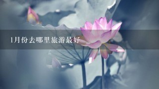 1月份去哪里旅游最好