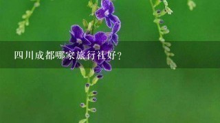 四川成都哪家旅行社好？