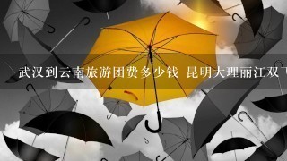 武汉到云南旅游团费多少钱 昆明大理丽江双飞六日游报价