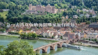 急…去西双版纳沈阳哪家旅行社好？