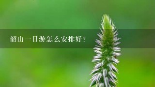 韶山一日游怎么安排好？