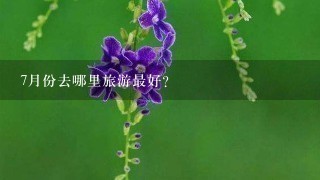 7月份去哪里旅游最好？