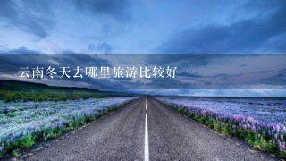 云南冬天去哪里旅游比较好