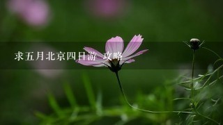 求5月北京4日游 攻略