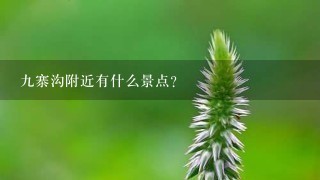 9寨沟附近有什么景点？