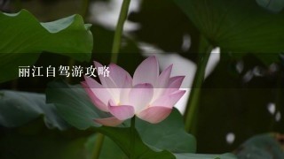 丽江自驾游攻略