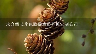 求介绍芯片包胶游戏币开模定制公司！