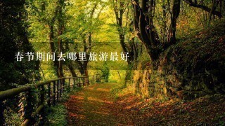 春节期间去哪里旅游最好