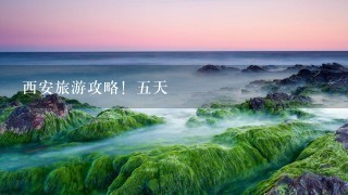 西安旅游攻略！5天