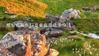 螺髻山现在门票索道票是多少钱