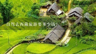 自驾去西藏旅游要多少钱？