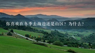 你喜欢在冬季去海边还是山区？为什么？