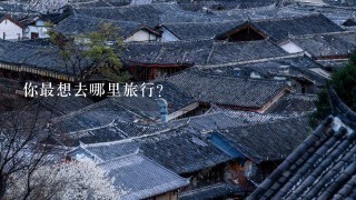 你最想去哪里旅行?